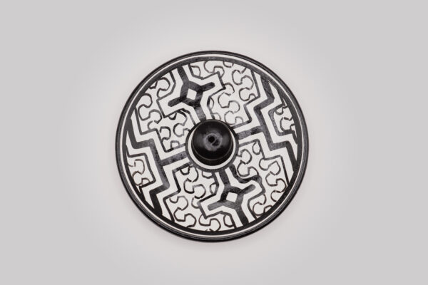 Peruvian Inca Ceramic Plate Incense Burner